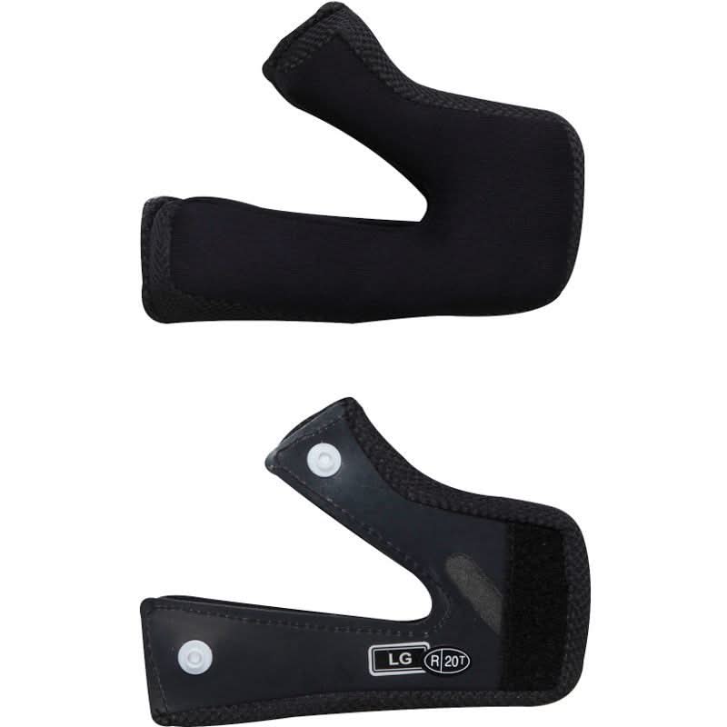 Poduszki Policzkowe Fox do Kasku Motocyklowego V2 Adult Black M