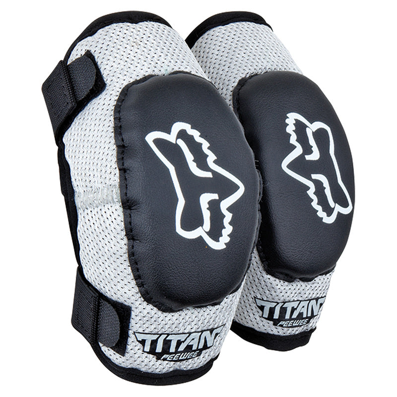 Ochraniacz Łokci Fox Junior Peewee Titan Elbow Grd S/M Black/Silver Os