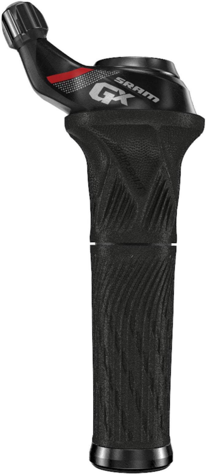 Shifter GX Grip Shift 2 Speed Index Front with Locking Grip Black
