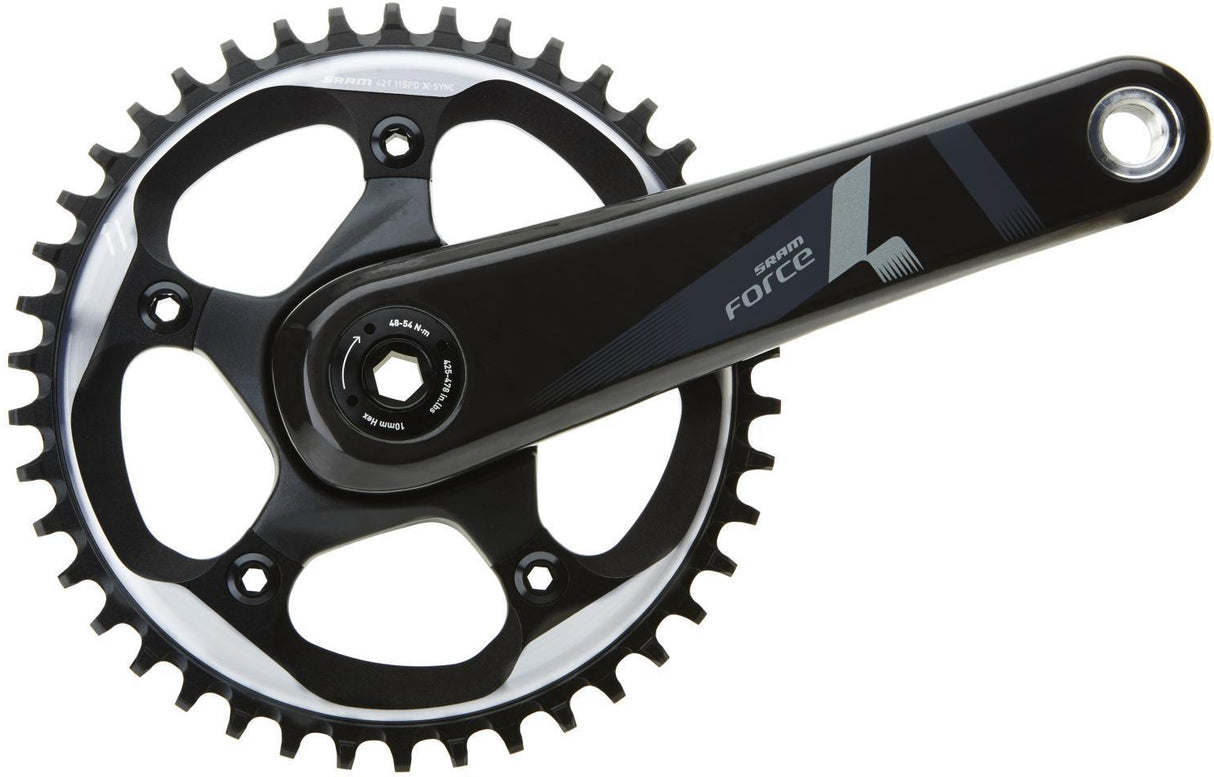 SRAM Crank Force1 GXP 170 w 42T X-SYNC Chainring (GXP Cups NOT Included)