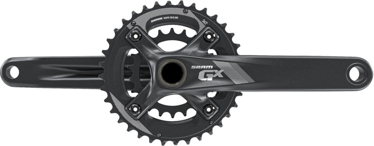SRAM Crank GX 1000 GXP 10sp 170 Black All Mountain Guard 36-22 (GXP Cups Not Inc