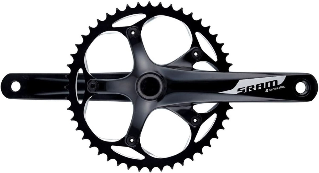 Crank Set S300 1.1 Courier Mirror Black w GXP Cups 68 165 48
