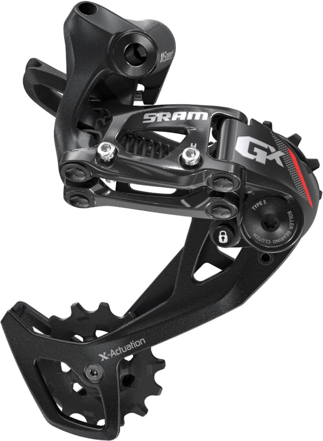 Rear Derailleur GX 2X11-Speed Long Cage Black