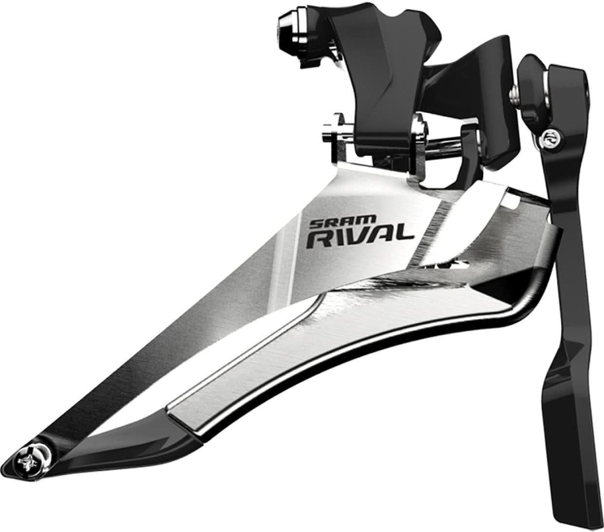 Front Derailleur Rival22 Yaw Braze-on with Chain Spotter