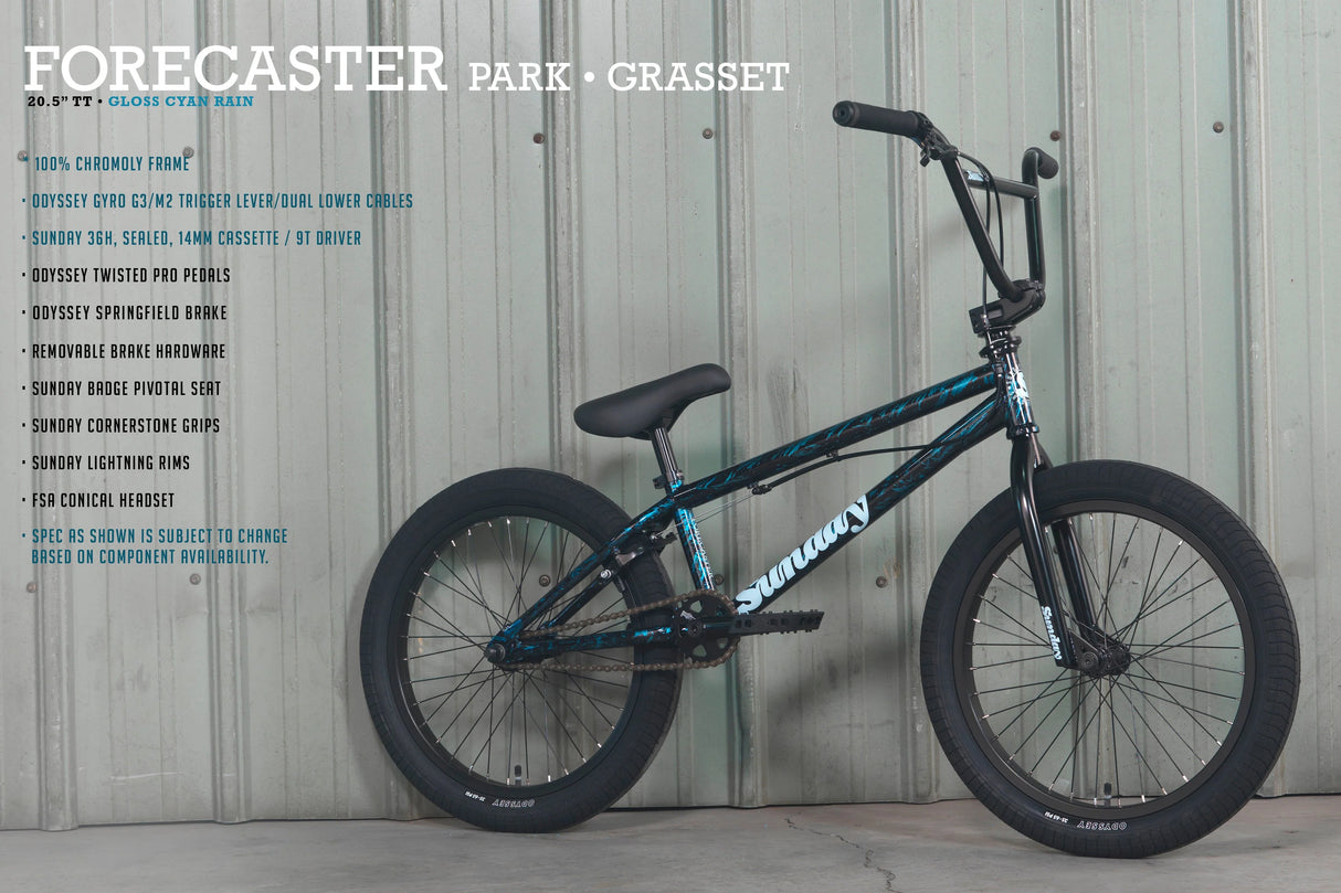 Rower BMX Sunday Forecaster Park Maca Perez Grasset Signature | Ride Hub