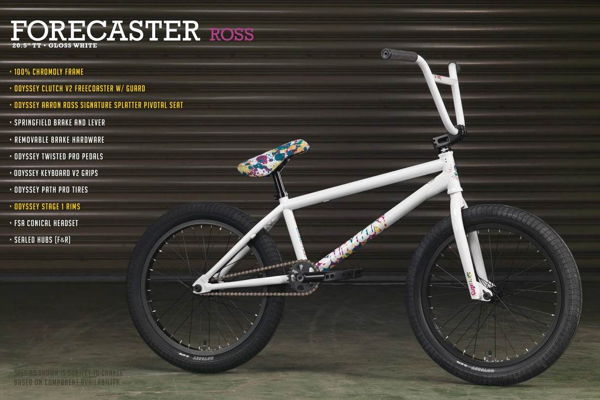 Rower BMX Sunday Forecaster Aaron Ross Signature BMX| Matte Sky Blue | Ride Hub