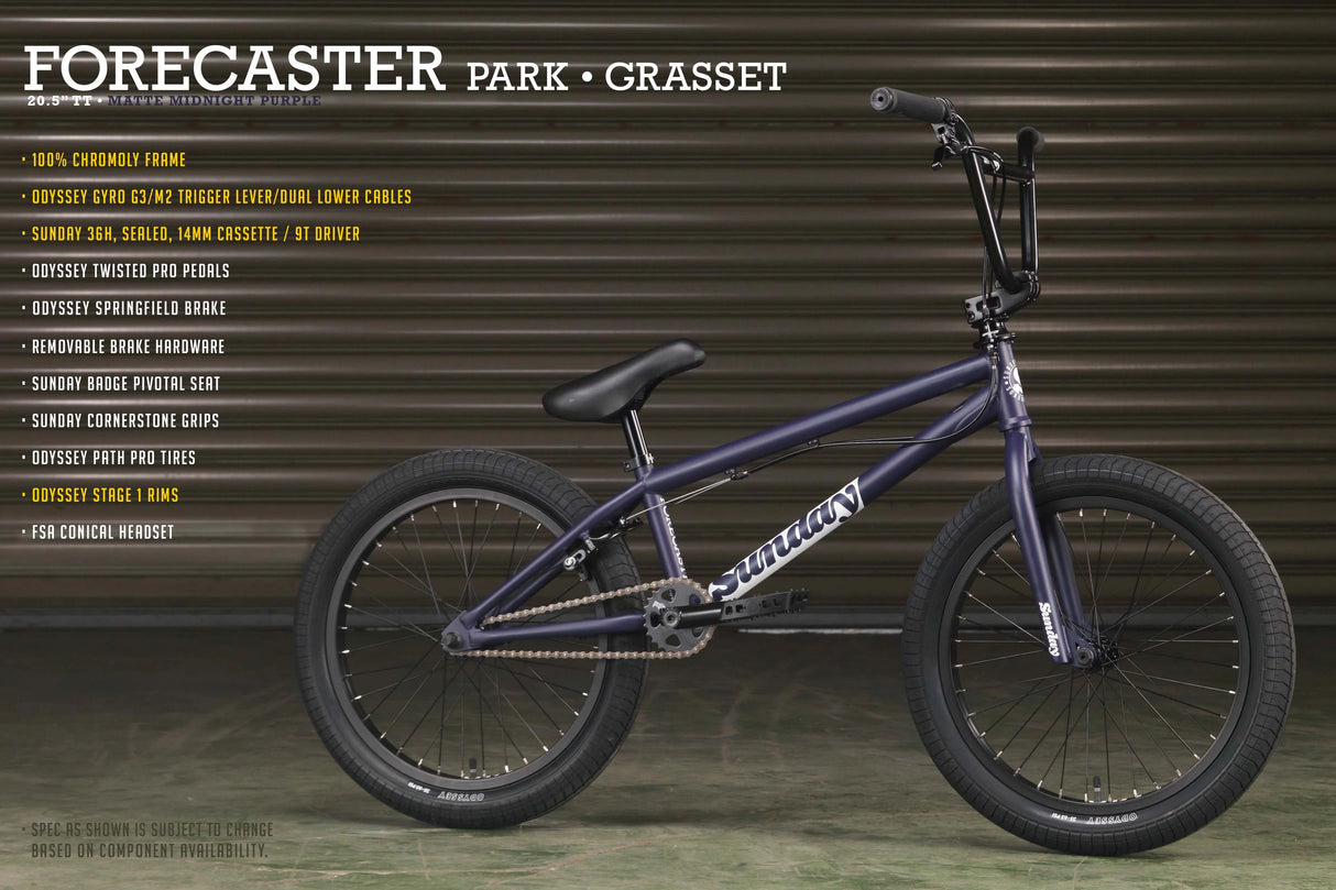Rower BMX 20" Sunday Forecaster Maca Perez | Ride Hub