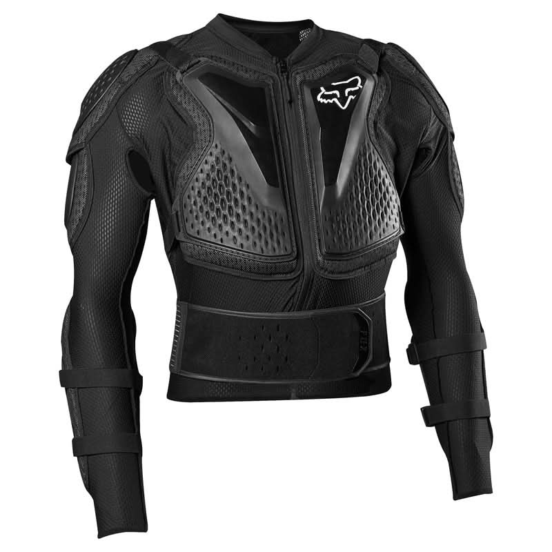 Koszulka Z Ochraniaczami Fox Titan Sport Black