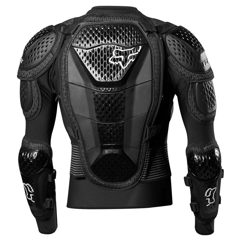 Koszulka Z Ochraniaczami Fox Titan Sport Black