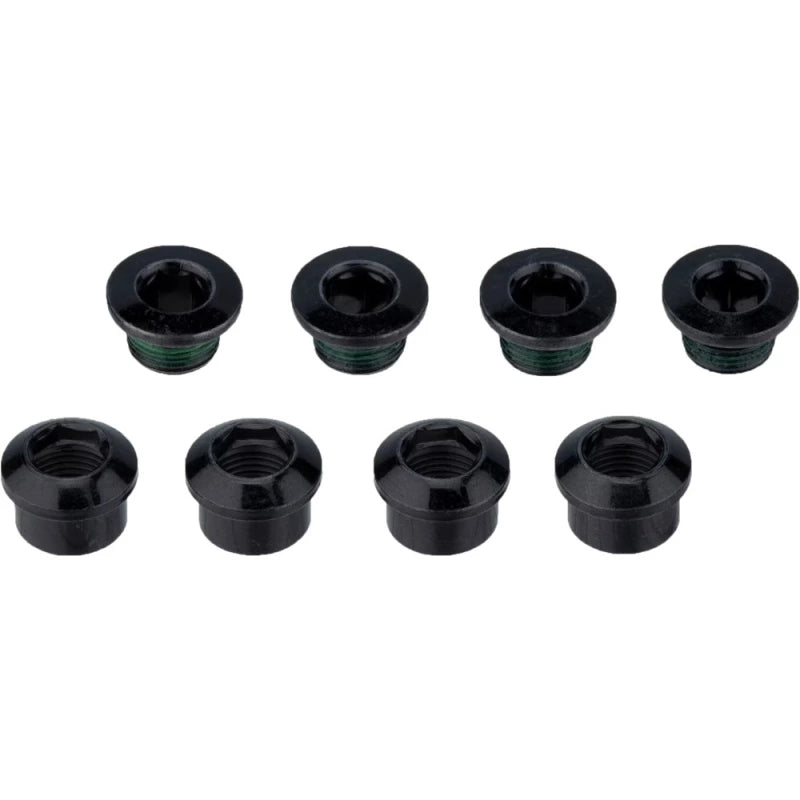 Zestaw śrub do tarczy korby SRAM 4-ramiennej – E-Bike SBC Mahle M10x0.75 T30 (z śrubą regulacyjną pająka) | Ride Hub