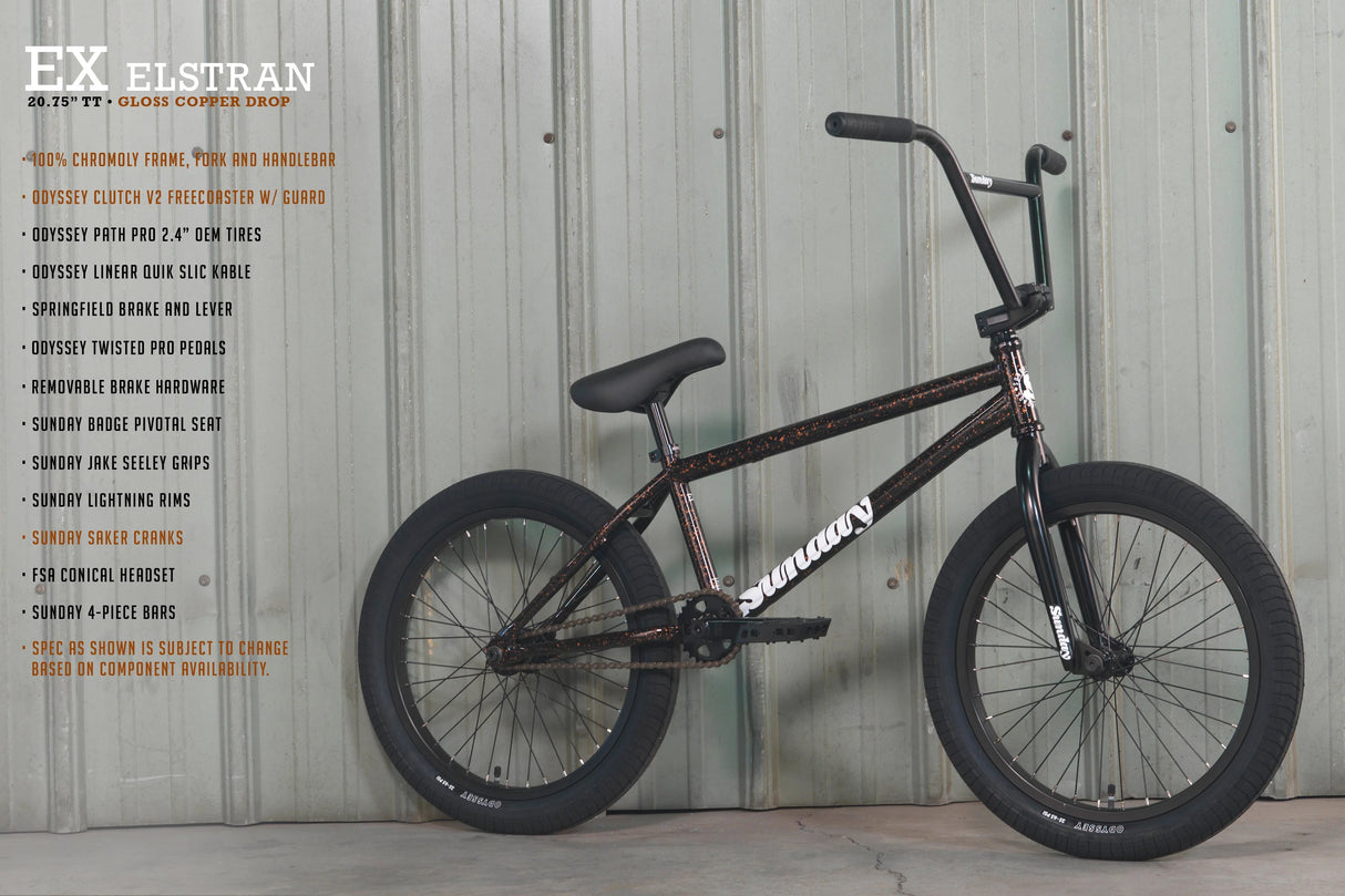 Rower BMX Sunday EX Erik Elstran Signature | Ride Hub