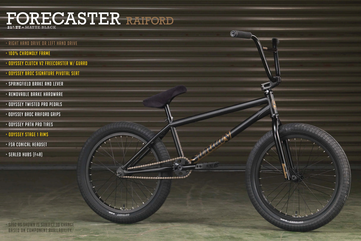 Rower BMX Sunday Forecaster Broc Raiford Signature | Ride Hub