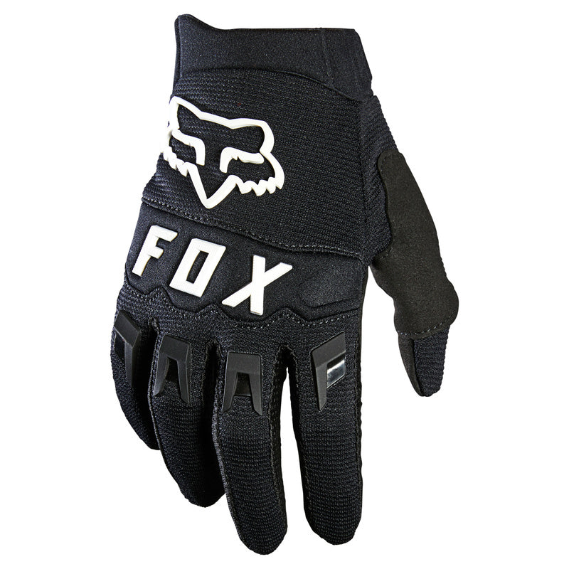 Rękawice Fox Junior Dirtpaw Black/White