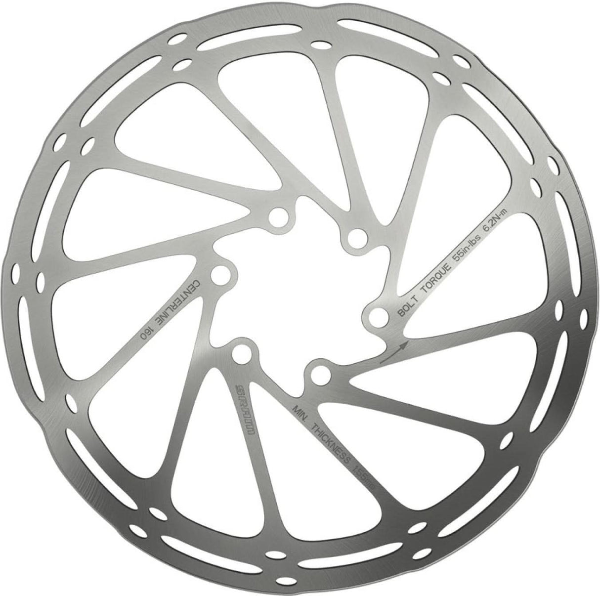 Rotor Centerline 140mm Rounded