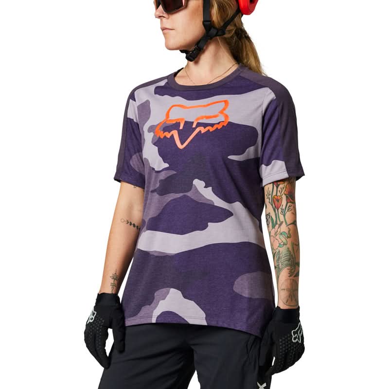 Koszulka Rowerowa Fox Lady Ranger Dr Dark Purple | RideHub