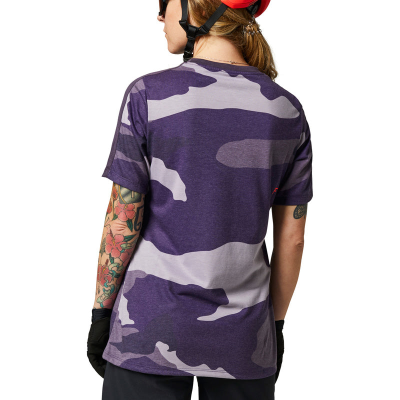 Koszulka Rowerowa Fox Lady Ranger Dr Dark Purple | RideHub