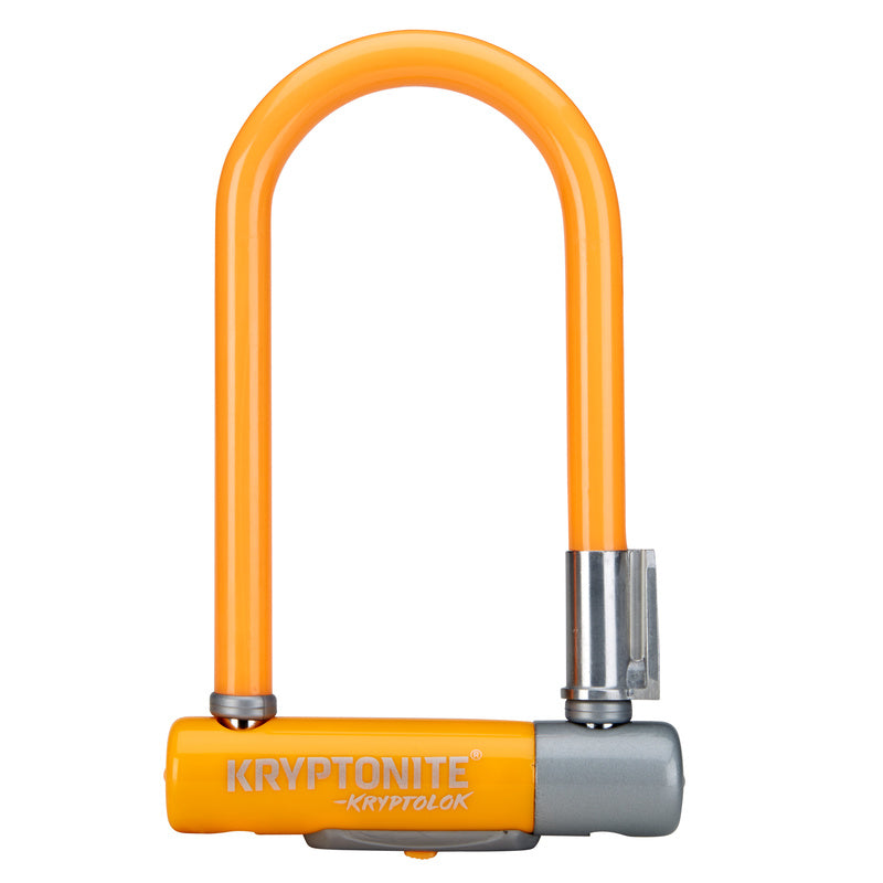Zapięcie U-Lock Kryptonite Kryptolok Mini-7 Light Orange 8,2cm X 17,8cm