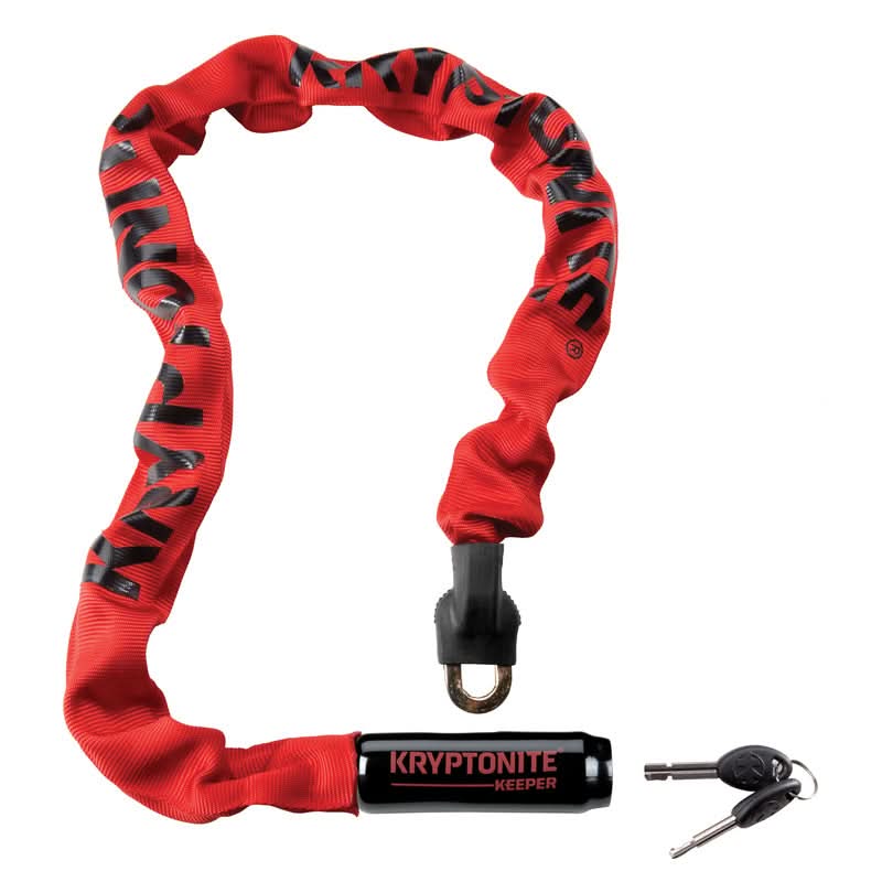 Zapięcie Łańcuchowe Kryptonite Keeper Red 0,7cm X 85cm