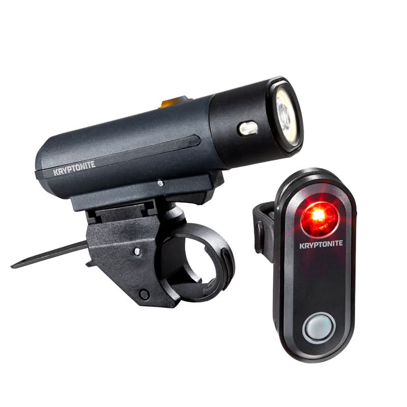 Zestaw Lampek Rowerowych Kryptonite Street F-150/Avenue R-30 Set