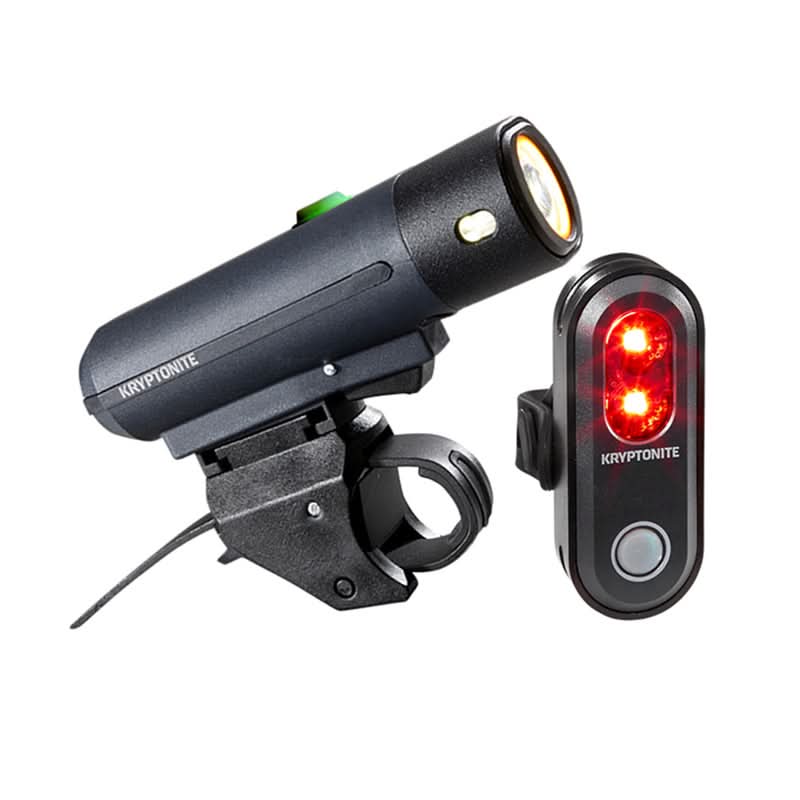 Zestaw Lampek Rowerowych Kryptonite Street F-500/Avenue R-45 Set