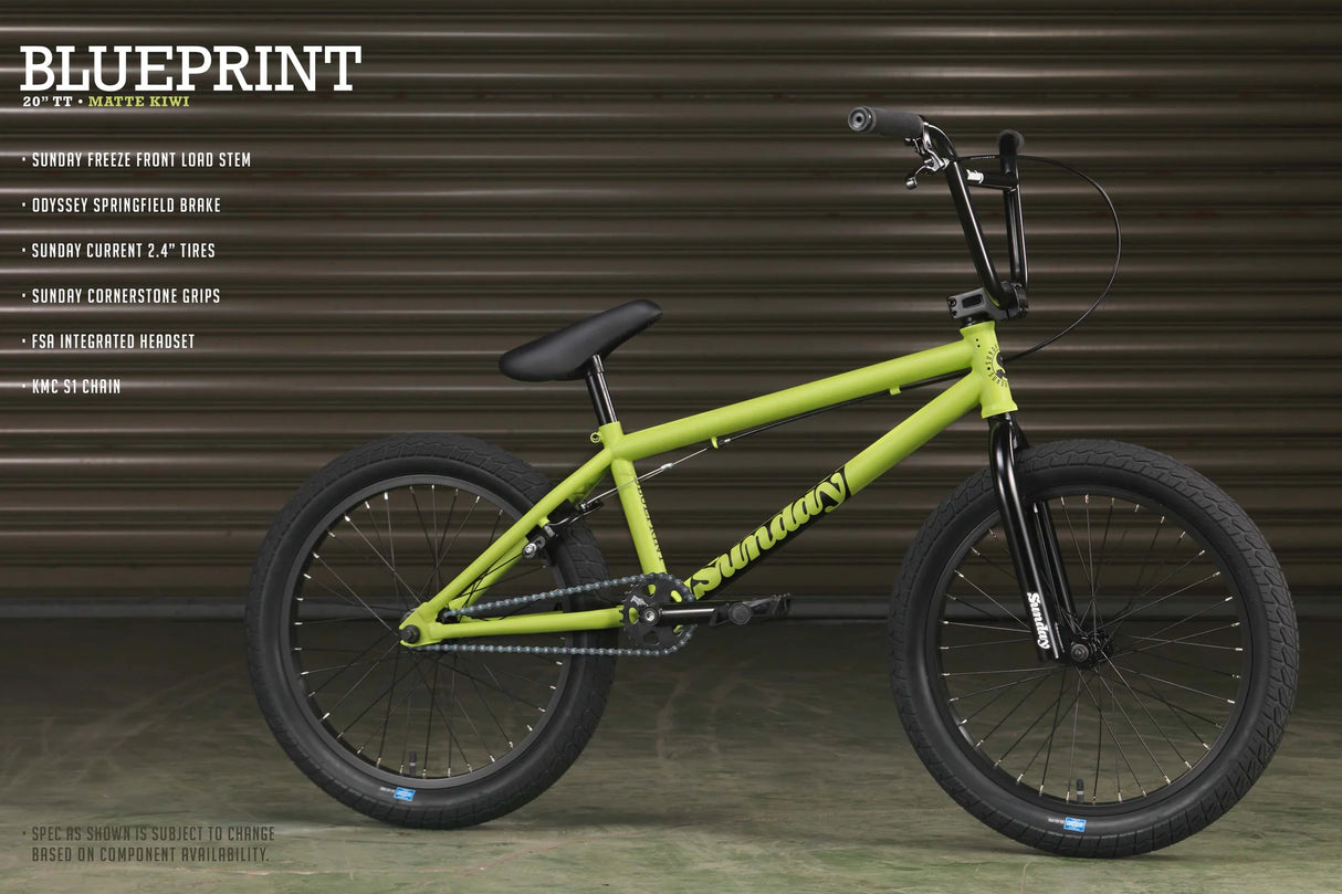 Rower BMX Sunday Blueprint 20" 2023 | Ride Hub