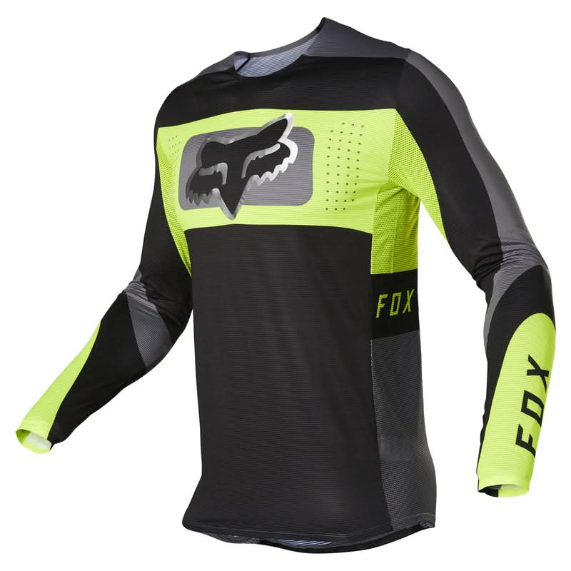 Bluza Fox Flexair Mirer Black/Yellow