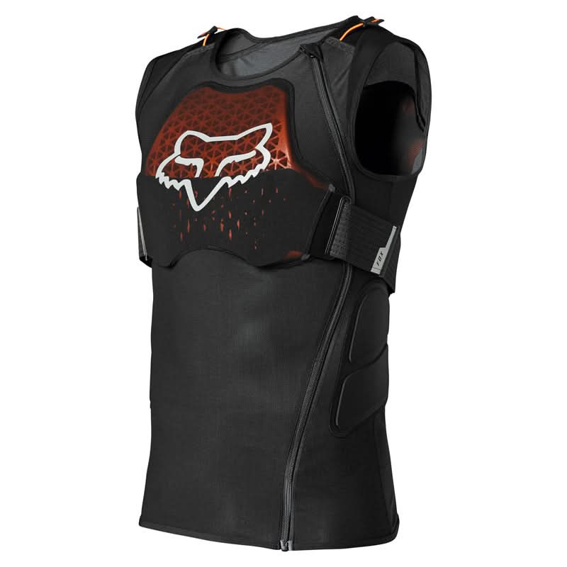 Kamizelka z Ochraniaczami Fox Baseframe Pro D3O Black