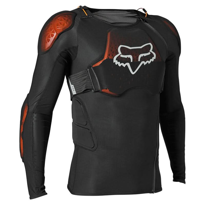 Koszulka z Ochraniaczami Fox Baseframe Pro D3O Black