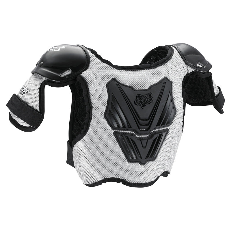 Ochraniacz Klatki Piersiowej Fox Junior Peewee Titan Roost Deflector Black/Silver