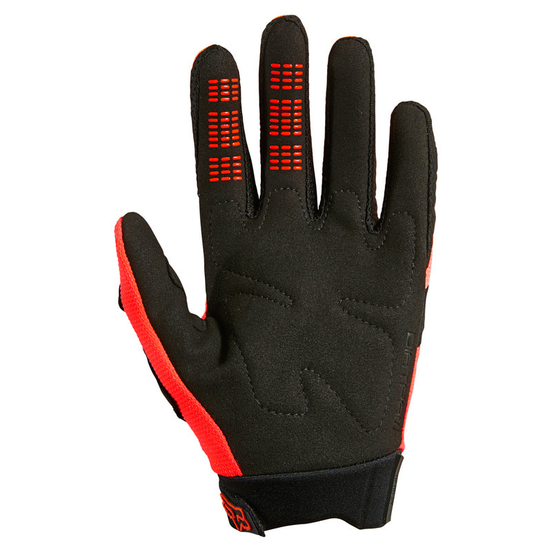 Rękawice Fox Junior Dirtpaw Fluo Red