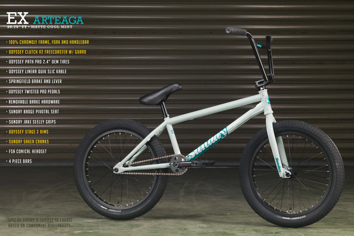 Rower BMX 20.75" Sunday EX Julian Arteaga Signature | Ride Hub