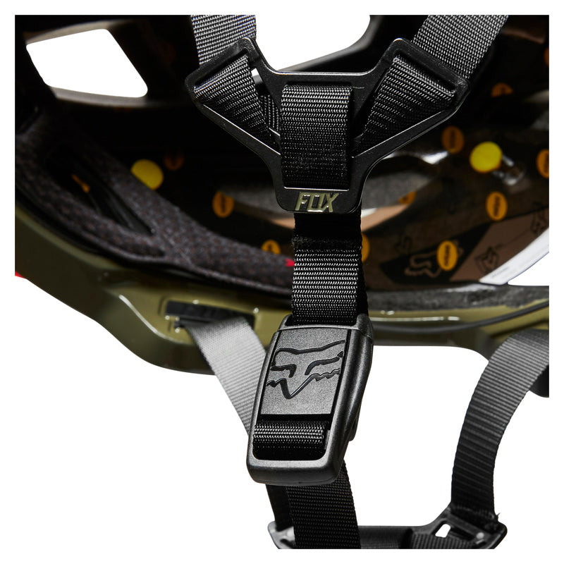 Kask Rowerowy Fox Speedframe Pro Fade Olive Green