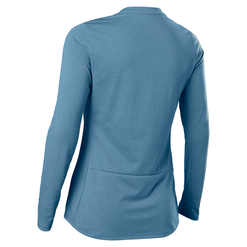 Koszulka Rowerowa z Długim Rękawem Fox Lady Ranger Dr Dusty Blue | RideHub