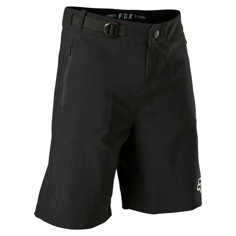 Spodenki Rowerowe Fox Junior Ranger Liner Black | RideHub