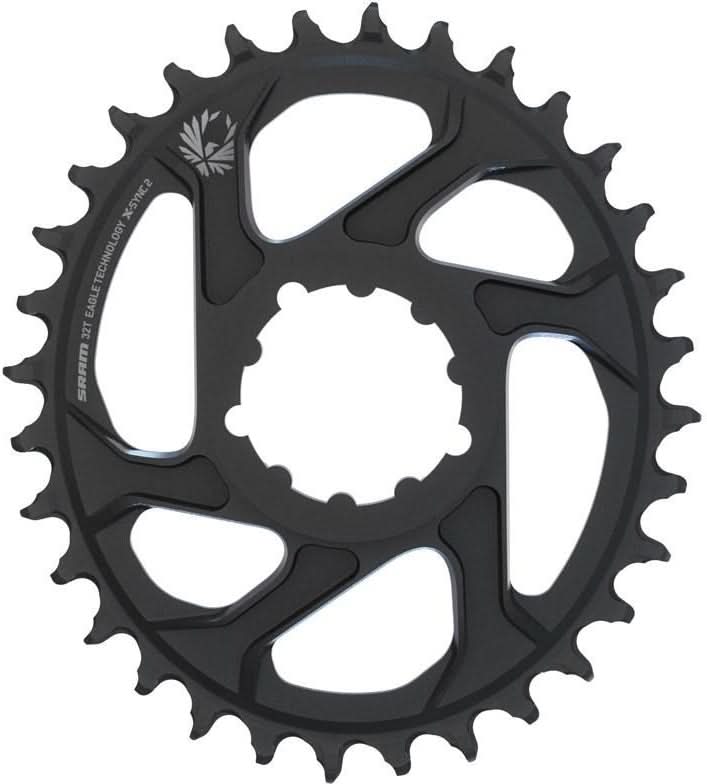 Chain Ring X-SYNC 2 Oval 32T Direct Mount 3mm Offset Boost Alum Eagle Black