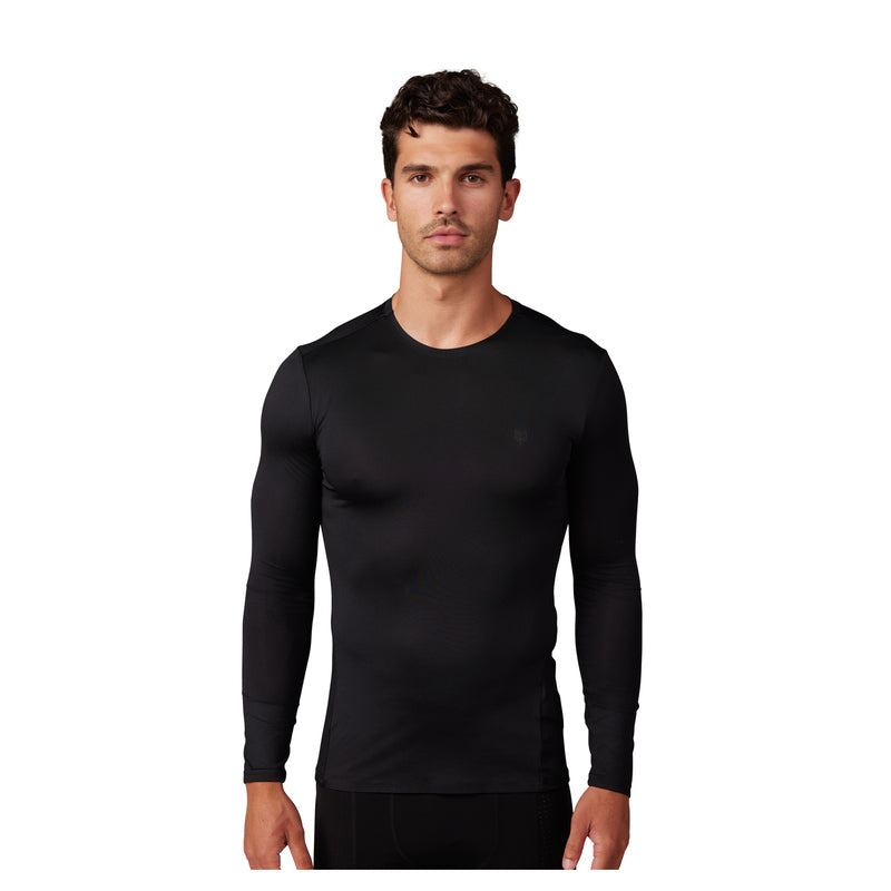 Koszulka z Długim Rękawem Fox Tecbase Black | RideHub