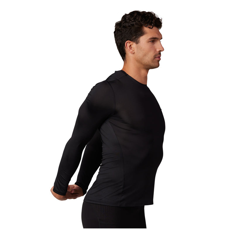 Koszulka z Długim Rękawem Fox Tecbase Black | RideHub