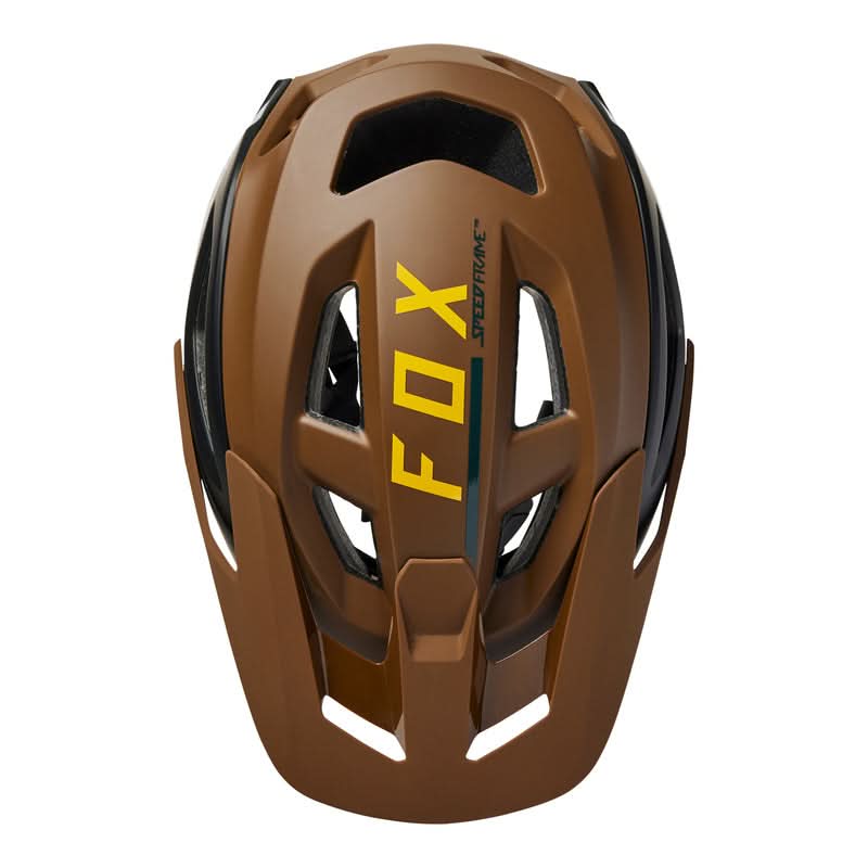 Kask Rowerowy Fox Speedframe Pro Blocked Nutmeg