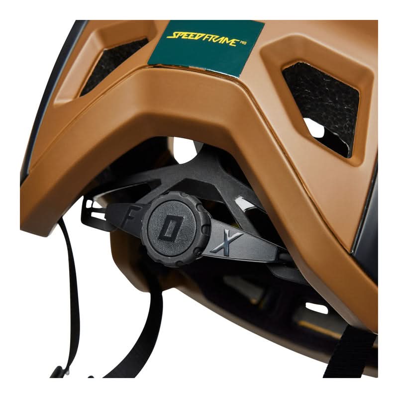 Kask Rowerowy Fox Speedframe Pro Blocked Nutmeg