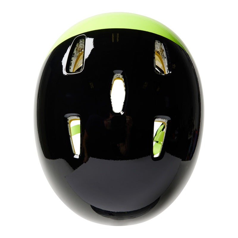Kask Rowerowy Fox Flight Pro Prpus Black/Yellow