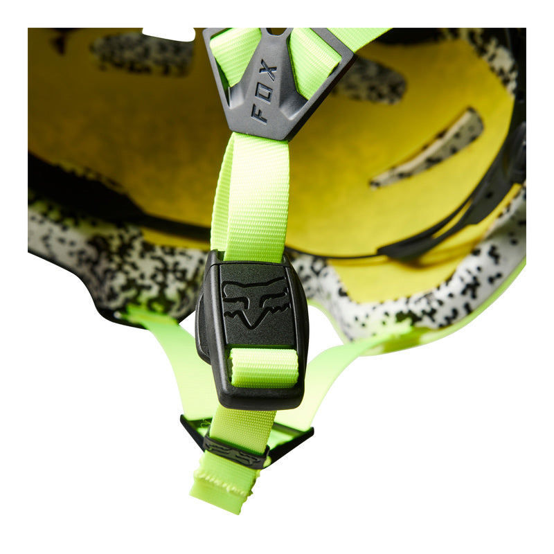 Kask Rowerowy Fox Flight Pro Prpus Black/Yellow