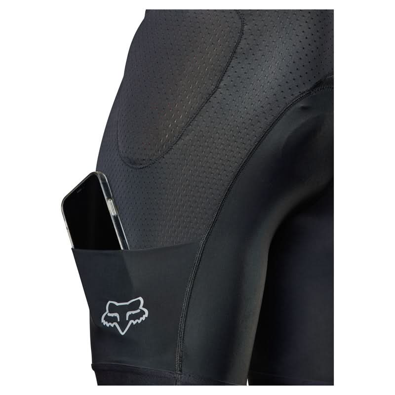 Spodenki z Ochraniaczami Fox Baseframe Pro Black