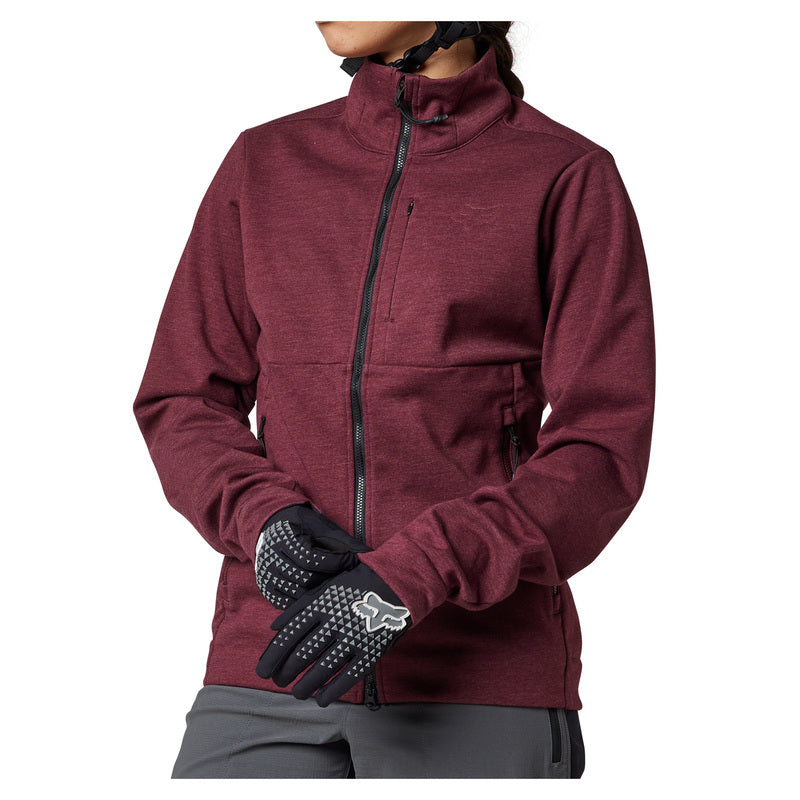 Kurtka Fox Lady Ranger Fire Dark Maroon