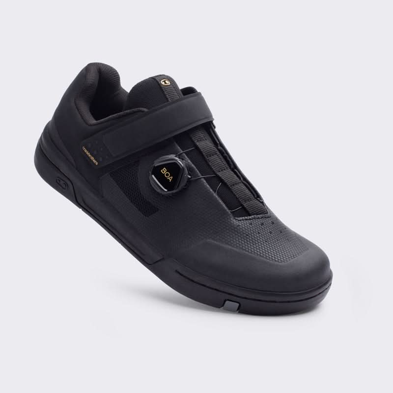 Buty Crankbrothers Stamp Boa Black/Gold - Black Outsole