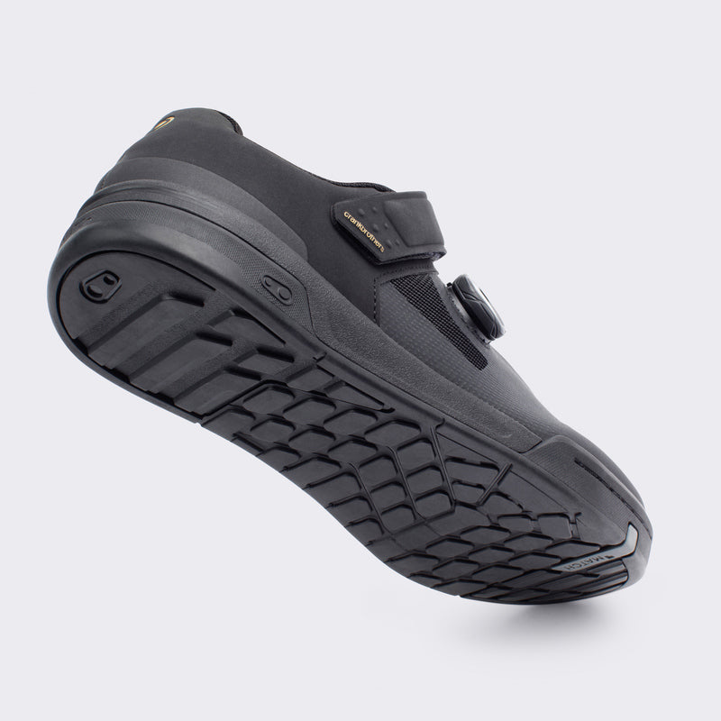 Buty Crankbrothers Stamp Boa Black/Gold - Black Outsole