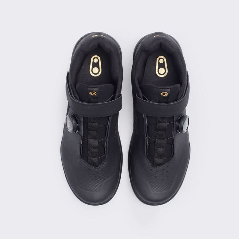 Buty Crankbrothers Stamp Boa Black/Gold - Black Outsole