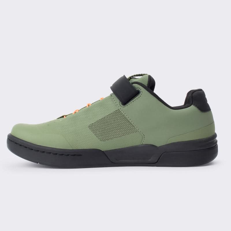 Buty Crankbrothers Stamp Speedlace Green/Orange - Black Outsole