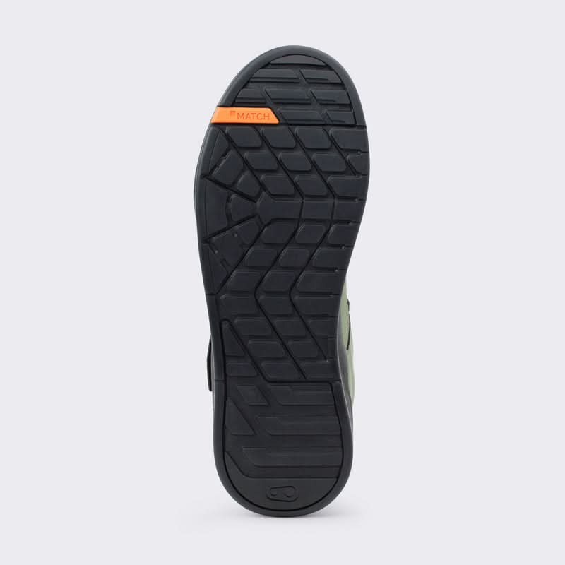 Buty Crankbrothers Stamp Speedlace Green/Orange - Black Outsole