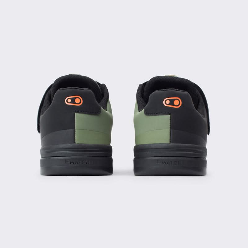 Buty Crankbrothers Stamp Speedlace Green/Orange - Black Outsole