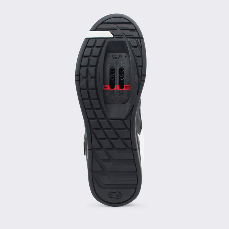 Buty Crankbrothers Mallet Speedlace Black/White - Black Outsole